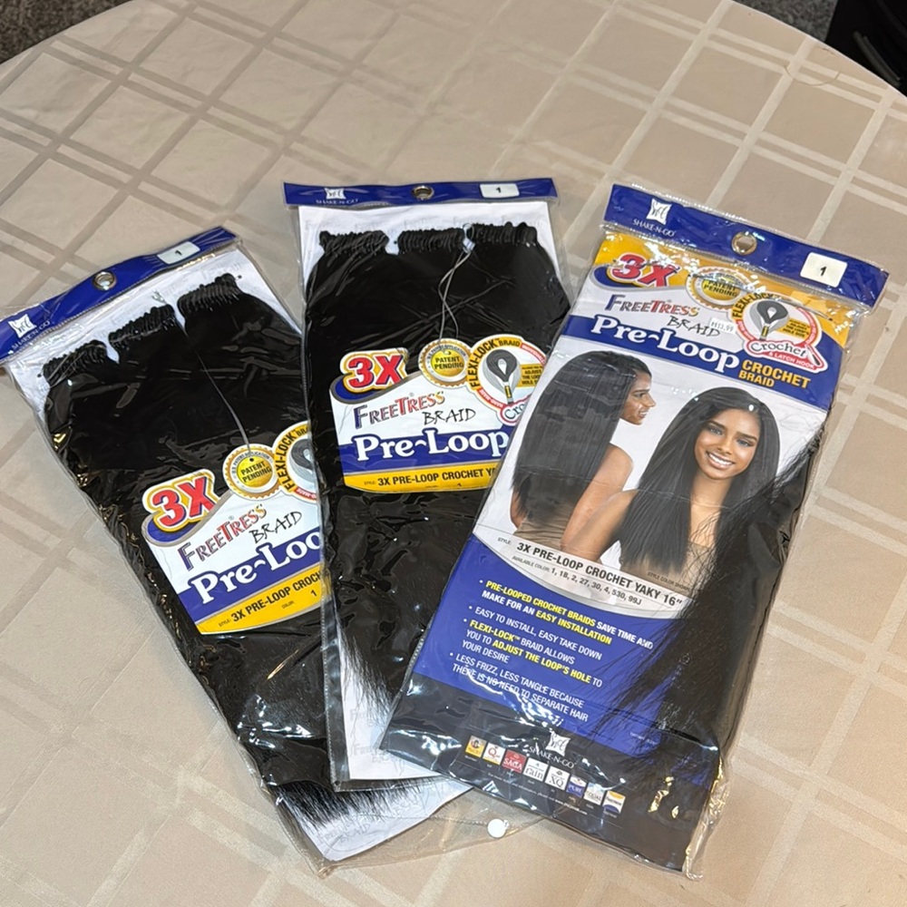 Freetress Pre-Loop Crochet Hair Extensions